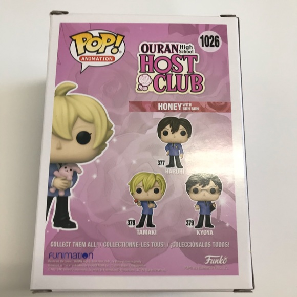 Honey w/ Bun Bun Funko Pop Ouran High School Anime - Picture 2 of 4